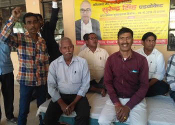 नौतनवा: अधिवक्ताओं का भूख हड़ताल लगातार सातवें दिन भी, क्रांतिकारी रूख अपनाने की सुगबुगाहट