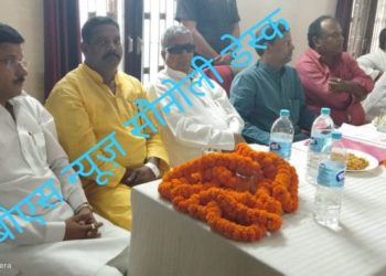 सुनौली: संसद पंकज चौधरी ने ब्यापारियों को दिलाया न्याय का बिश्वास