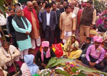 महराजगंज: मुख्यमंत्री सामूहिक विवाह योजना के तहत 41 जोड़ो की शादी रीति रिवाजों से सम्पन्न