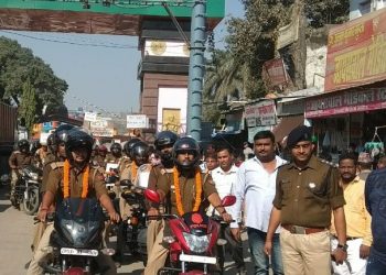 सुनौली: यातायात जागरूकता रैली की ब्यापारियों ने की खूब सराहना