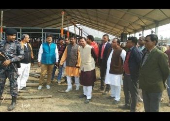 महराजगंज: 8 को आएंगे सीएम योगी और भाजपा अध्यक्ष अमित शाह, जिम्मेदारों ने लिए सुरक्षा के जायजे