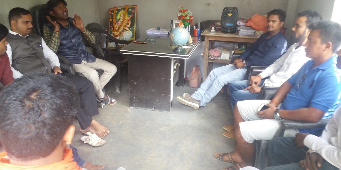 नौतनवां ब्लॉक: टास्कफोर्स संगठन  ने हक की लड़ाई को लेकर बनाई रणनीति