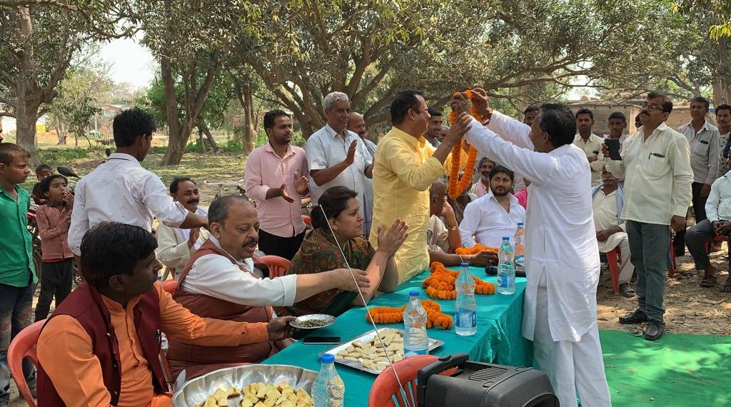 महराजगंज लोकसभा कांग्रेस प्रत्याशी सुप्रिया श्रीनेत ने किया क्षेत्र का दौरा