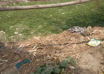 हर्दीडाली:गाँव समाज के गड्ढे को अवैध तरीके से पाटने को लेकर उपजिलाधिकारी से शिकायत