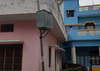 नौतनवां: अनावश्यक रूप से खड़ी पोल को हटाने के लिए अधिशासी अधिकारी को सौपा पत्रक