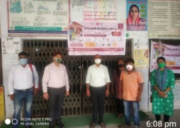नौतनवां: सामुदायिक स्वास्थ्य केंद्र लक्ष्मीपुर 24 घंटे के लिए सील