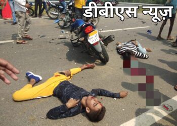सिद्धार्थनगर: शोहरतगढ़ बढ़नी मार्ग पर पिकअप व मोटरसाइकिल में भीषण टक्कर, एक कि दर्दनाक मौत, दो गम्भीर रूप से घायल