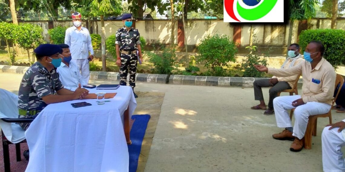 नौतनवां: एसएसबी बनाएगी सीमा चौकी, भूमि अधिग्रहण को लेकर किसानों के साथ किया खुली बैठक