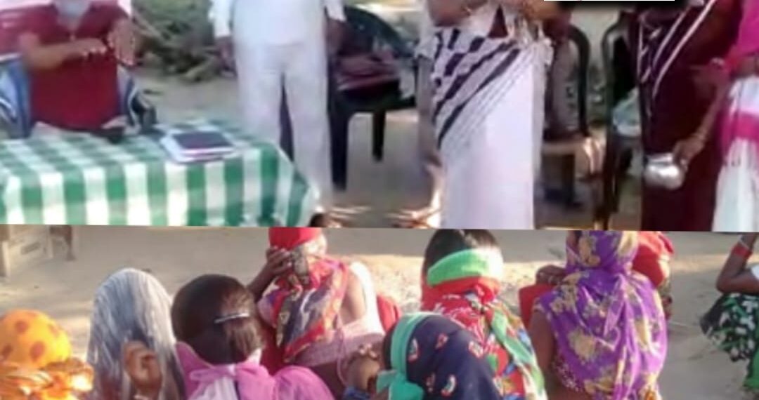 नौतनवां: मुसहर टोला में चौपाल लगा सिखाया हाथ धोने के बेहतर तरीके, संचारी रोग के समूल नाश का लिया प्रण