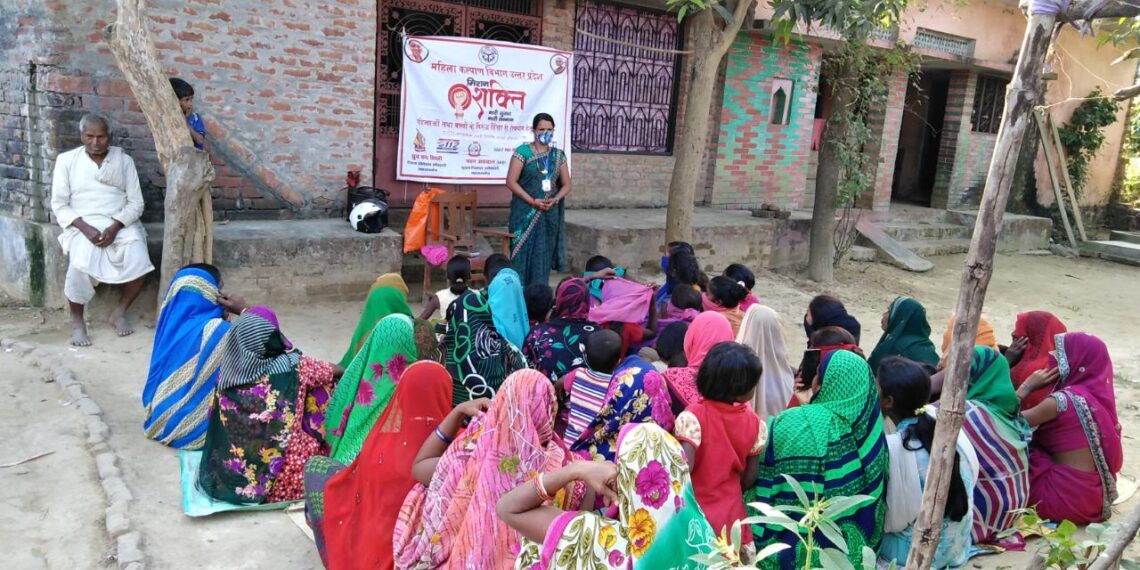 महराजगंज: मिशन शक्ति अभियान द्वितीय चरण में कल्याणकारी योजनाओं का हो रहा प्रसार
