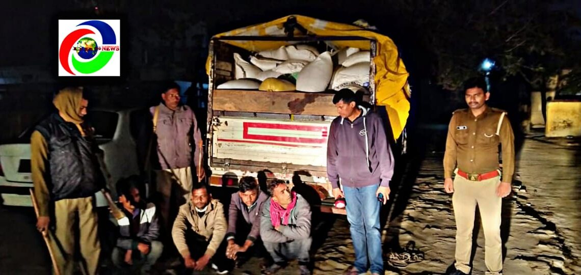 नौतनवां एसडीएम ने पकड़ी तस्करी में संलिप्त पिकप, कार और 85 बोरी कनाडियन मटर, सोशल मीडिया पर एसडीएम के बारे में लिखी गयी ये बात