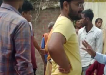 नौतनवां: जल निकासी न होने से ग्रामीणों में आक्रोश, विवाद बढ़ने की जताई जा रही आशंका