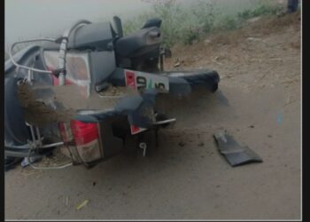 परसामलिक: अज्ञात वाहन ने मारी ठोकर दो लोगों की दर्दनाक मौत