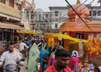 महराजगंज: भारत बंद पर भारी पड़ा लग्न का बाजार, नही दिखी भारत बंद का असर