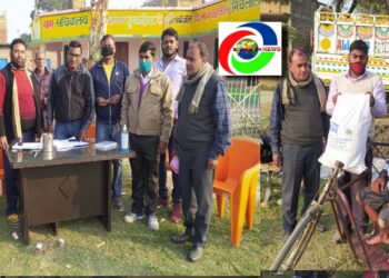 निचलौल: 108 परिवारों में वितरित किया राशन और सुरक्षा एवं स्वास्थ्य किट