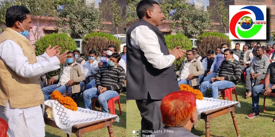 नौतनवां: कुंवर आवास पर मनाया गया किसान दिवस