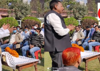 नौतनवां: कुंवर आवास पर मनाया गया किसान दिवस