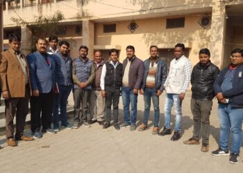 नौतनवां: पत्रकारों ने बैठक कर समस्याओ पर की चर्चा