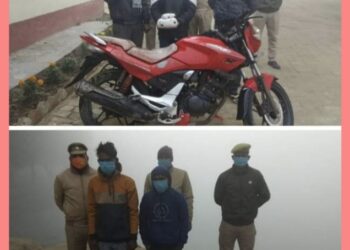 महराजगंज: कोल्हुई पुलिस को मिली बड़ी सफलता कोटेदार के घर हुईं चोरी में दो लोग व बाइक चोरी में तीन चोरों को गिरफ्तार कर भेजा न्यायालय