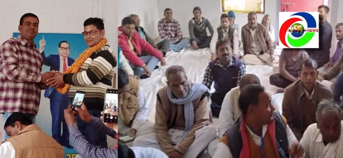 दि बुद्धिस्ट सोसायटी ऑफ इंडिया महराजगंज इकाई का मासिक बैठक सम्पन्न