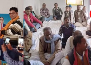 दि बुद्धिस्ट सोसायटी ऑफ इंडिया महराजगंज इकाई का मासिक बैठक सम्पन्न