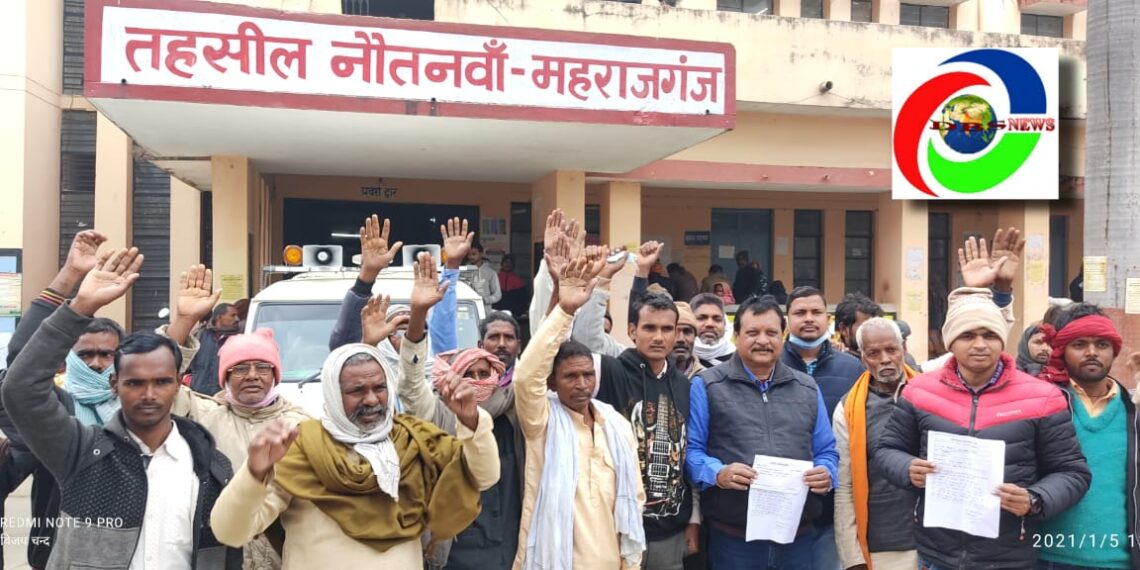 नौतनवां: लेखपाल के कार्यप्रणाली से नाराज ग्रामीणों ने एसडीएम को दिया शिकायती पत्र, गम्भीर आरोप