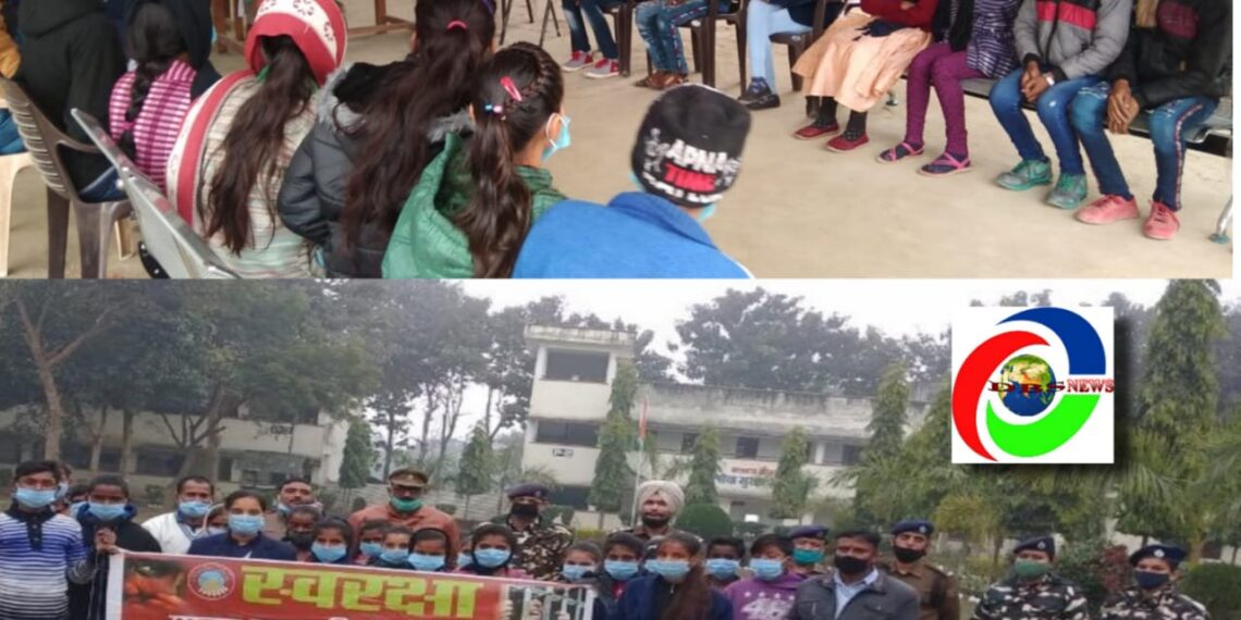 नौतनवां: बाल संसदों ने लिया बाल तस्करी-महिला हिंसा रोकने का संकल्प