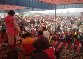 हरदी डाली के मगरहिया बाजार में बिरहा का आयोजन, लोगो ने खूब की खरीदारी