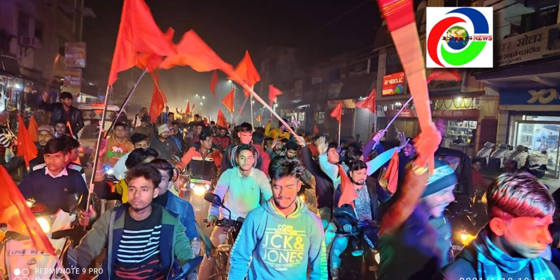 नौतनवां: कल निकलेगा भव्य शोभायात्रा, आज बाइक रैली से मां बनैलिया के जयकारे का उदघोष