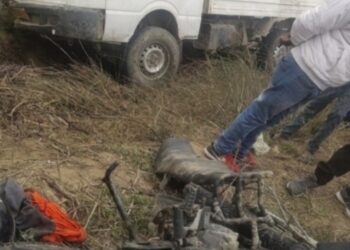 महराजगंज: अनियंत्रित मालवाहक वाहन ने बाइक को ठोकर मारी बाइक सवार कि मौके पर मौत