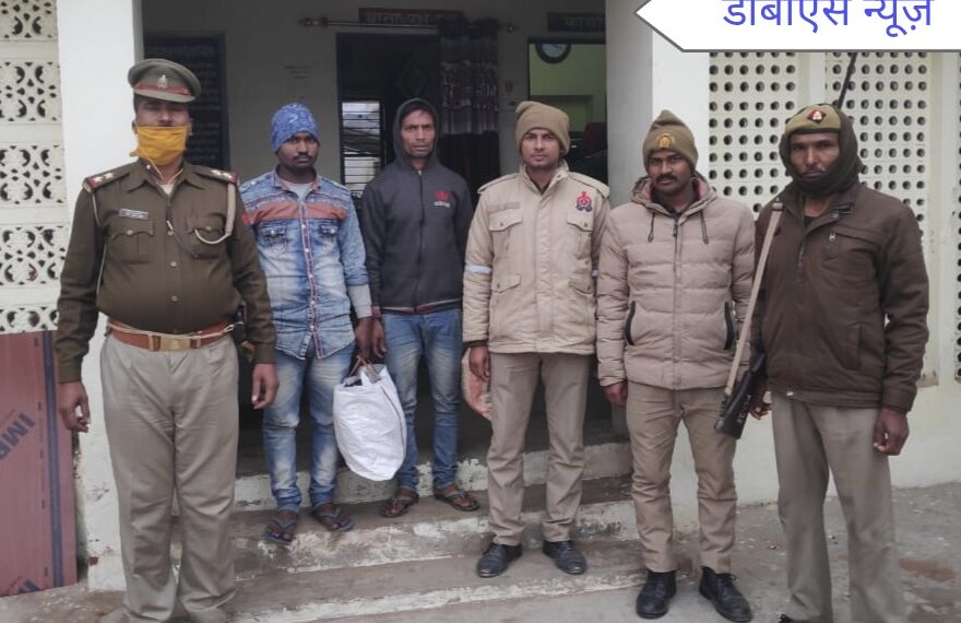 महराजगंज: बृजमनगंज की पुलिस ने टुल्लू पंप चोर 02 नफर अभियुक्तों को गिरफ्तार कर भेजा न्यायालय