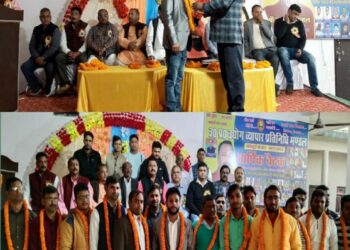 कोल्हुई: युवा उद्योग व्यापार प्रतिनिधि मण्डल का किया गया गठन, सर्वसम्मति से अध्यक्ष बने देव अग्रहरी