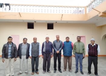 नौतनवां: मद्धेशिया समाज की कार्यकारिणी की बैठक सम्पन्न, लिया गया यह फैसला