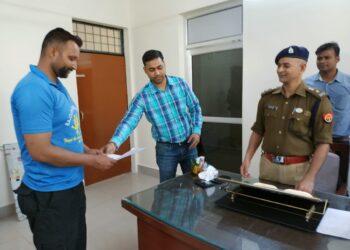 एसपी क्राइम के ऑपरेशन मुस्कान के तहत साइबर सेल ने लौटाई बीएसएफ जवान के चेहरे पर खुशी