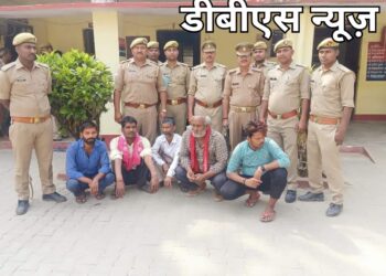 महराजगंज: फरेंदा थाने की पुलिस कारवाई करते हुए पांच अभियुक्तों को गिरफ्तार कर जेल भेजा