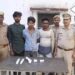 महराजगंज: निचलौल पुलिस ने लूट के 3 आरोपियों को गिरफ्तार कर भेजा न्यायालय