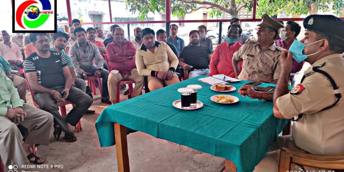 नौतनवां: रंगदारी मांगने की घटना से हरकत में आयी पुलिस, सर्राफा व्यापारियों की बुलाई बैठक