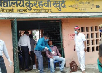 नौतनवां: जानिए कब और कहाँ लगेगा कोविड जांच शिविर, RRT द्वारा TTT पर किया जा रहा काम