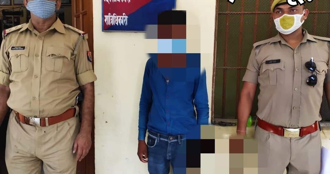 महराजगंज: थाना श्यामदेउरवा पुलिस द्वारा वांछित अभियुक्त को किया गया गिरफ्तार