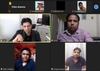 स्वीडन से वैज्ञानिक डॉ राम ने सिखाये कैसे जांचे ऑक्सीजन, दूर किया ब्लैक फंगस का डर