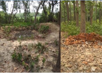 लक्ष्मीपुर: दो वर्ष में नहीं बन सका जंगल में प्याऊ , जानवर पानी पीने रिहायशी इलाकों में जा रहे , कागज में कार्य हुआ पूरा !