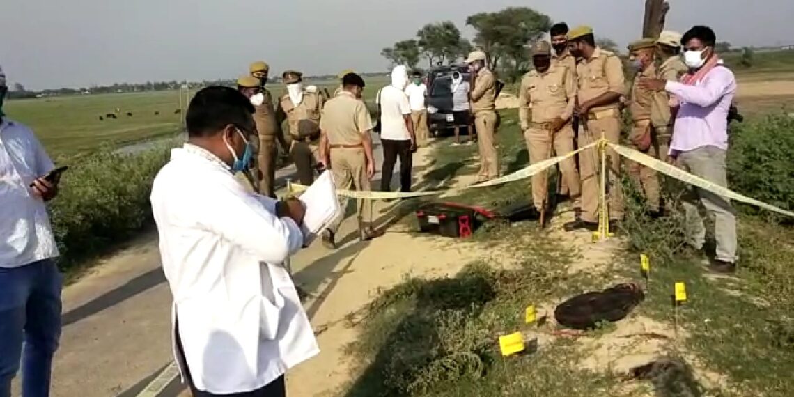 सीएम सिटी गोरखपुर में S T F से हुई मुठभेड़ में ढेर हुआ इनामी अपराधी परवेज