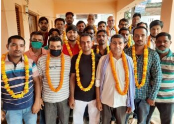 कोल्हुई  में युवा उद्योग व्यापार मंडल का गठन किया गया