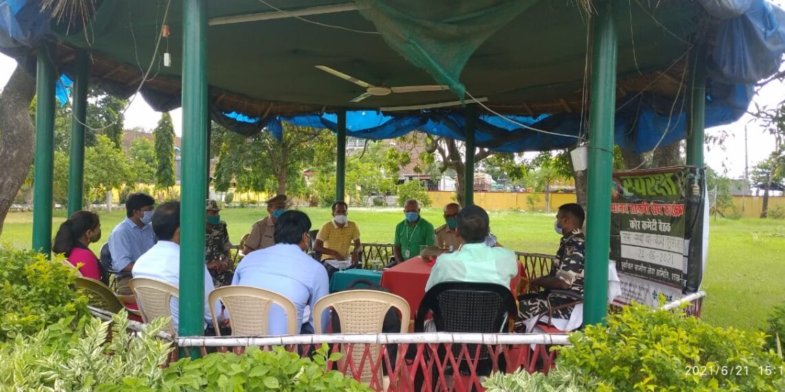 ठूठीबारी: मानव तस्करी रोकने को हुई समीक्षा, जनता भी करे सहयोग