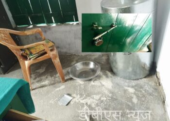 नौतनवां: विद्यालय का कुंडी तोड़ खाद्यान, सिलेंडर सहित अन्य समान उठा ले गए चोर