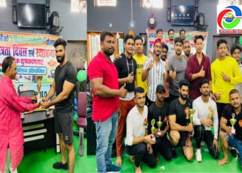 नौतनवां: द फिटनेस प्लेनेट में स्वतंत्रता दिवस पर हुआ कॉम्पटीशन, ये रहे विजेता