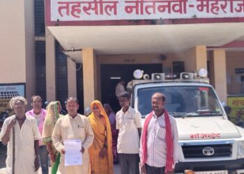 खनुवा: कोटेदार के मनमानी का एसडीएम से शिकायत