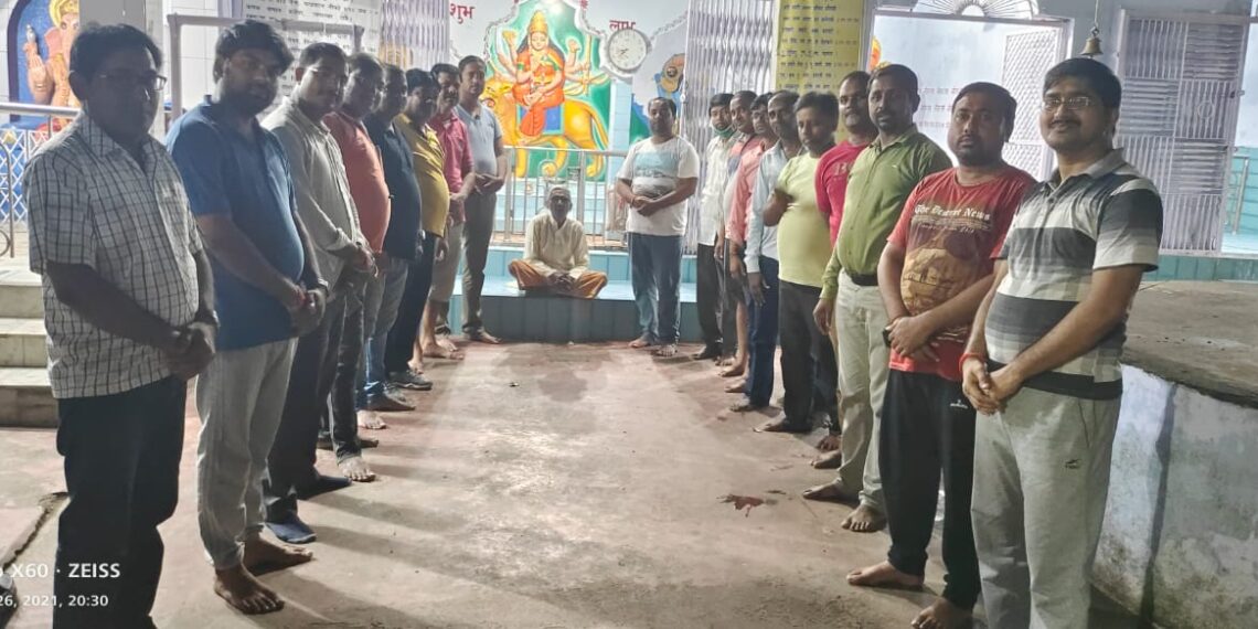 पुराना नौतनवां माँ काली मंदिर समिति का गठन, व्यवस्था सुधार के लिए बनी रणनीति