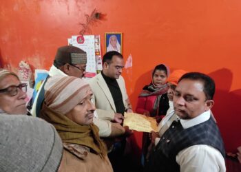 शोक संतप्त परिवार के साथ खड़ा होना है सच्ची मानवता–बी.ई.ओ. नौतनवां