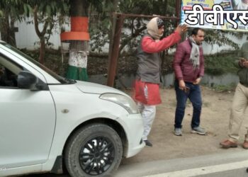 सिद्धार्थनगर: यातायात नियमों का उल्लघंन करने वाले वाहन चालकों के विरूद्ध की गई कार्यवाही